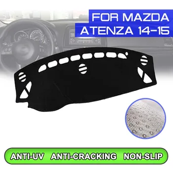 Autó Műszerfal Mat-Ellenes piszkos csúszásmentes Dash Borító Szőnyeg UV Védelem Árnyékban Mazda Atenza 2014 2015