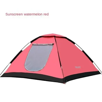 Park Szabadidő 3-4person sátor Nap elleni védelem UV védelem kültéri kemping Négy évszak család, természet, túrázás sátrak utazás táska