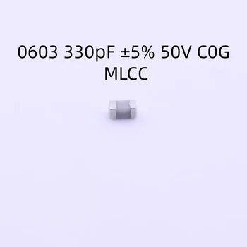4000PCS/SOK CGA3E2C0G1H331JT0Y0N Kondenzátor 0603 330pF ±5% 50V C0G MLCC