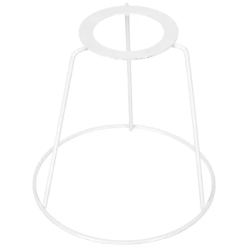 Gyűrű lámpaernyőt DIY Fény Ketrec Őr Vintage Vas Támogatás Kovácsoltvas Vezeték Lámpabúra