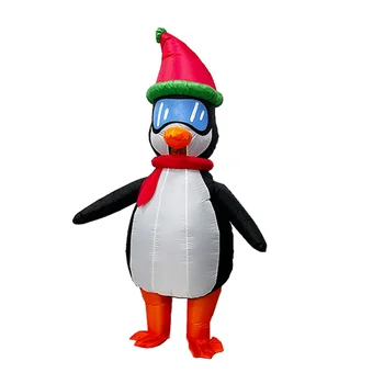 Üdvözöllek a boltomban Rajzfilm Állat Felfújható Öltöny Penuins Felrobbantani Ruhát Pingvin Felfújható Jelmezek Spheniscidae Felfújt Garme