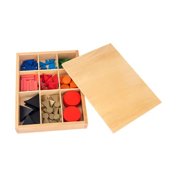 Montessori Oktatási Segédanyagok Fa Puzzle Játék, Forma, Szín Tanulás Kora Kisgyermek Játékok Woden Játékszer Baba Tankönyv Színes