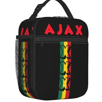 Amszterdami Ajax Labdarúgó-Bob Marley Szigetelt Ebéd Táskák Munka, Iskola Három Madarak Vízálló Hűvösebb Termikus Bento Box Gyermekek