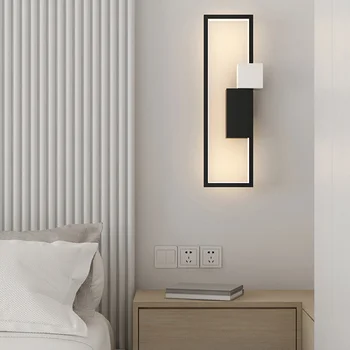 Modern, LED-es Fali Lámpák Élő Tanulmány Szoba Hálószoba ágy melletti Folyosón, Lépcsőn, Konyha, Otthon Dekoráció, Fali Lámpák Beltéri Világítás