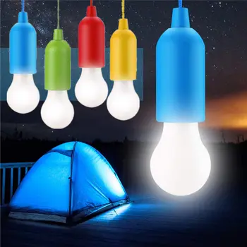 Hordozható LED-es Éjszakai Fény, Mini Kemping Lámpa Horog Kültéri Vízálló Lóg Sátor Lámpa Sürgősségi Lámpás Powered AAA Akkumulátor