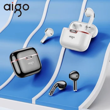 Aigo XP10 TWS Vezeték nélküli Bluetooth Headset Sport Fülhallgató a Férfiak a Nők Akkumulátor Kijelző HD Hang 13mm Dinamikus iPhone Huawei