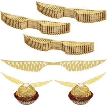 Kivájt Dekoráció 100 Szárnyak Torta Dekoráció Születésnapi Party Kellékek Varázsló Fél Csokoládé Dekoráció Cupcake Toplisták