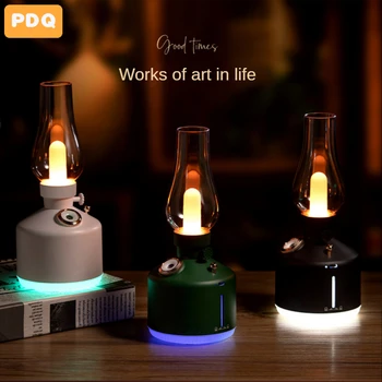 LED Új Újratölthető USB Mini Éjszakai Fény Retro Kreatív asztali Lámpa Bár, Kávézó, Étterem Hálószoba Éjjeli Hangulat Fény