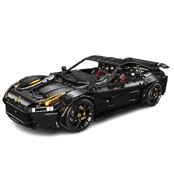 Új High-Tech 91102 3097Pcs Kreatív Moc F12 Super Sport Fekete versenyautók Modell RSR Tégla Épület Tömb Játékok, a Gyermekek Ajándékok