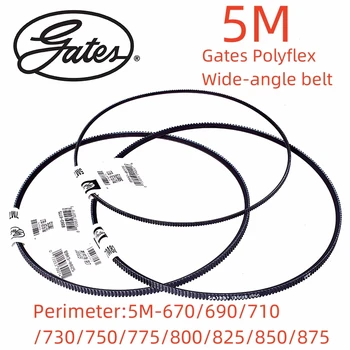 Gates Polyflex Széles látószögű biztonsági öv 5M670 5M690 5M710 5M730 5M750 5M775 5M800 5M825 5M850 5M875 Átviteli Háromszög Öv