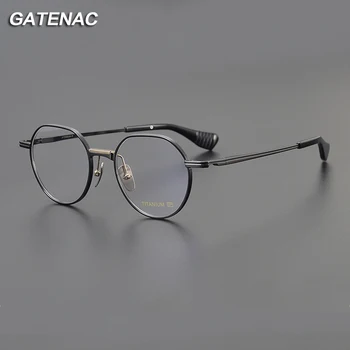 Évjárat Tiszta Titán Szemüveg Keret Férfiak 2023 Új Rövidlátás Szemüveget Keret Nők Ultra Könnyű Luxus Márka Szemüveg