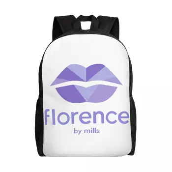 Firenze Által Mills Hátizsák Férfiak Nők Egyetemi Diák Bookbag Illik 15 Hüvelykes Laptop Táskák
