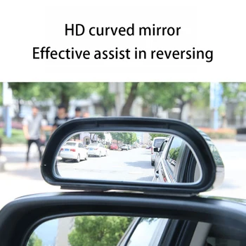 Autó kiegészítő visszapillantó tükör 360° - ig állítható látószögű autó visszapillantó tükör tartozékok autó kormányzás holttér tükör