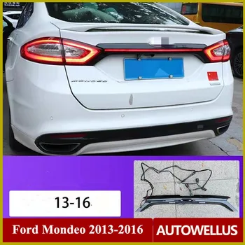 ABS Farok Szárny Tetőn Napellenző a Hátsó Spoiler, Ford Mondeo 2013-2016 Kiegészítő féklámpa