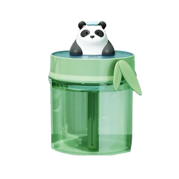 Panda Levegő Párásító USB-Készítő Porlasztó a Néma Ultrahangos Humidificador Zöld