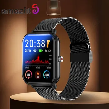 2023 Új Amazfit Smartwatch A Férfiak, IP68 Vízálló Vér Oxigén pulzusmérő Órák A Huawei Xiaomi Apple Intelligens Karóra Ajándék