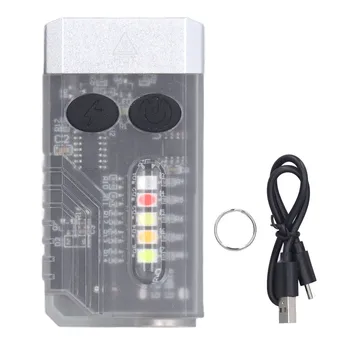  Kis Teljesítményű Lámpa LED 1000lm Mágneses Újratölthető Kis Teljesítményű Lámpa 5 Módok a Kulcs a Zsebben