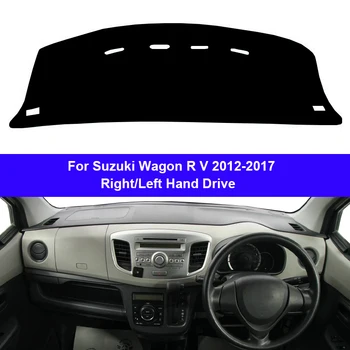 Autó Műszerfal Fedezze Dash Lábtörlő Szőnyeg Cape Suzuki Wagon R V 2012 - 2017 Anti-nap Nap Árnyékban Automatikus Belső Védő Szőnyeg 2016 2015