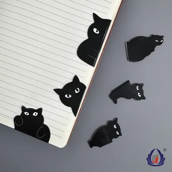 MOHAMM 1 Készlet Mágneses Aranyos Fekete macskák Könyvjelző-az Oldalt Könyvek, Olvasók, Gyerekek Gyűjtemény