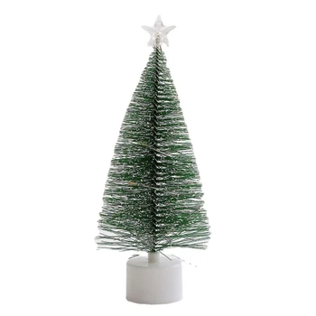 Mesterséges karácsonyfa Színes LED Fenyő a Tű, Fa Dekoráció M68E