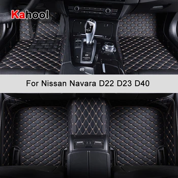 KAHOOL Egyedi Autó Szőnyeg Nissan Navara D22 D23 D40 Automatikus Kiegészítők Láb Szőnyeg