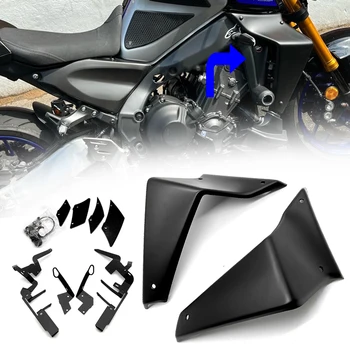 Alkalmas a Yamaha MT-09 SP 2021 2022 2023 Motorkerékpár Sport Leszorító Meztelen Oldalon Spoiler Aerodinamikai Szél Szárnya Deflektor MT09 MT 09
