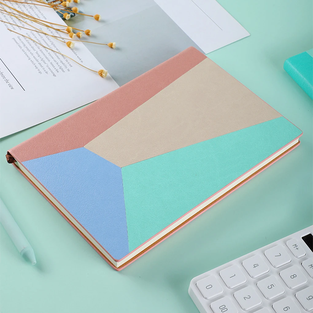 Papír Jegyzettömb Binder Notebook 21*14.5 cm Sűrűsödik Design Journal Kompakt Méret Hivatal tanszerek Finom Édes Ajándék - 0