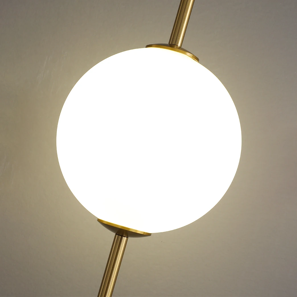 Szőlő csillogás Üveg Labdát Hanglamp Nappali haza LED Étkező Világítás Északi Egyszerű lámpa Hálószoba függesztett Lámpák - 3